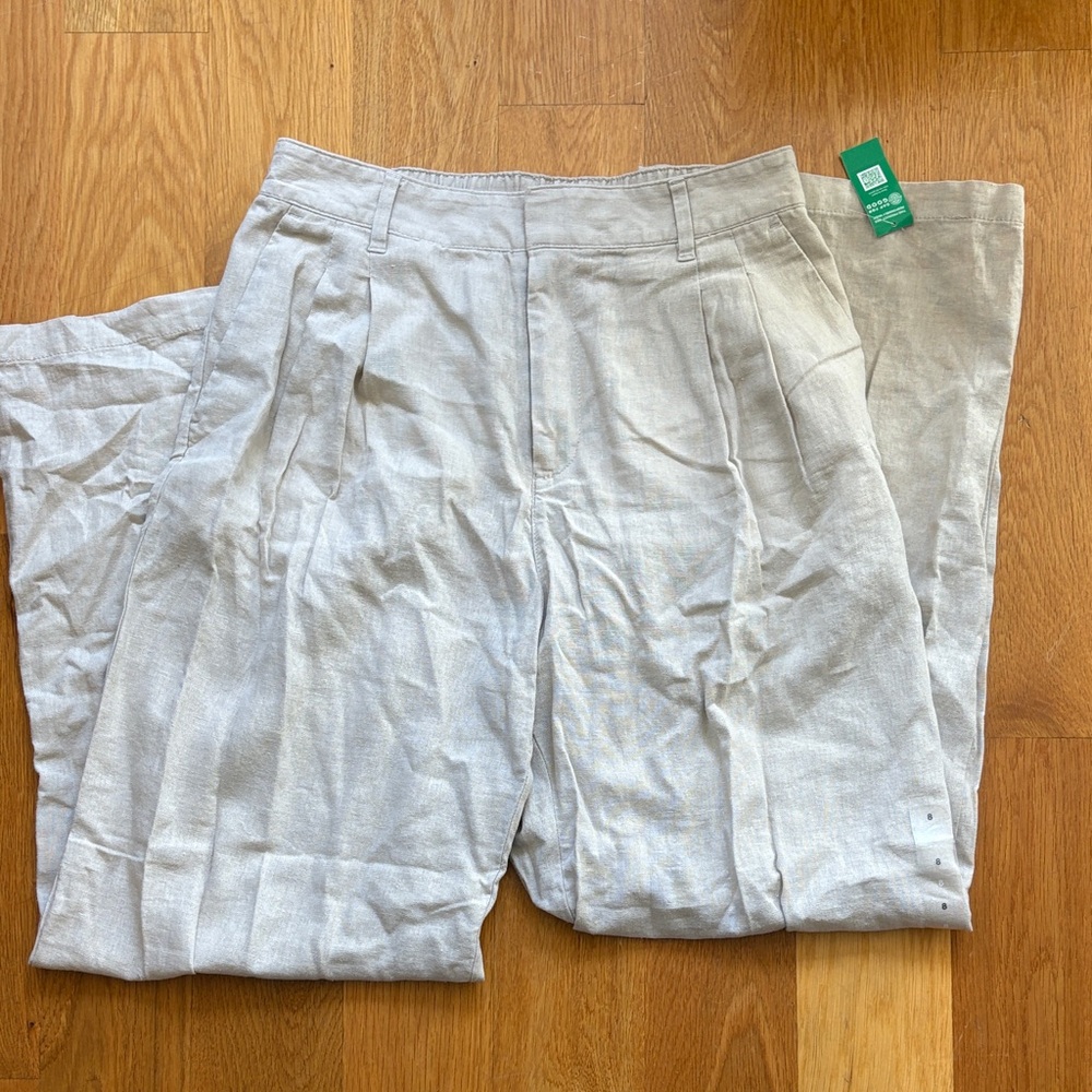 NWT GAP Linen Trousers